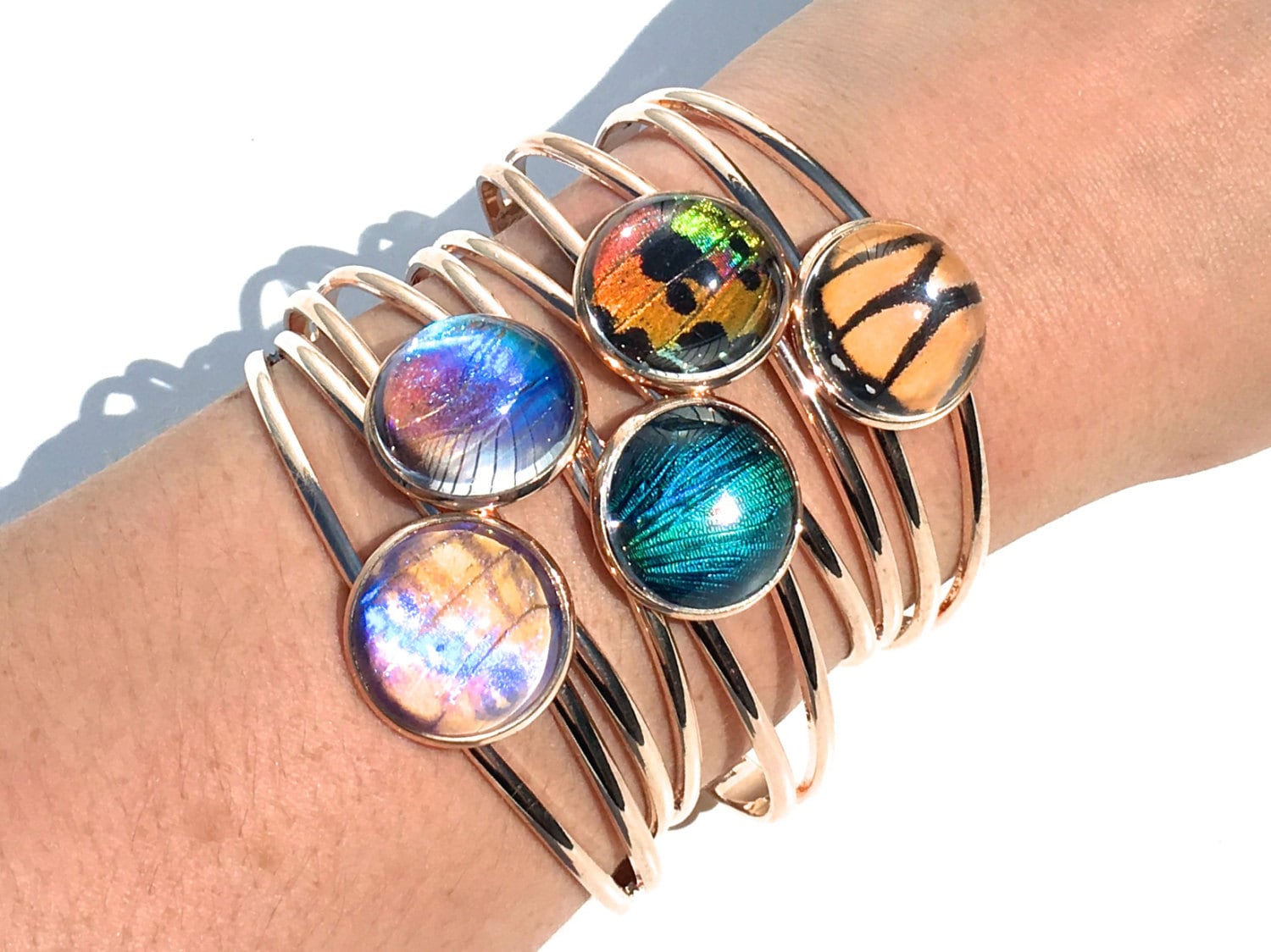 Real butterfly bracelet Best friend bracelet femme Mother in law gift Best friend gift Butterfly wing bracelet Viking bracelet women