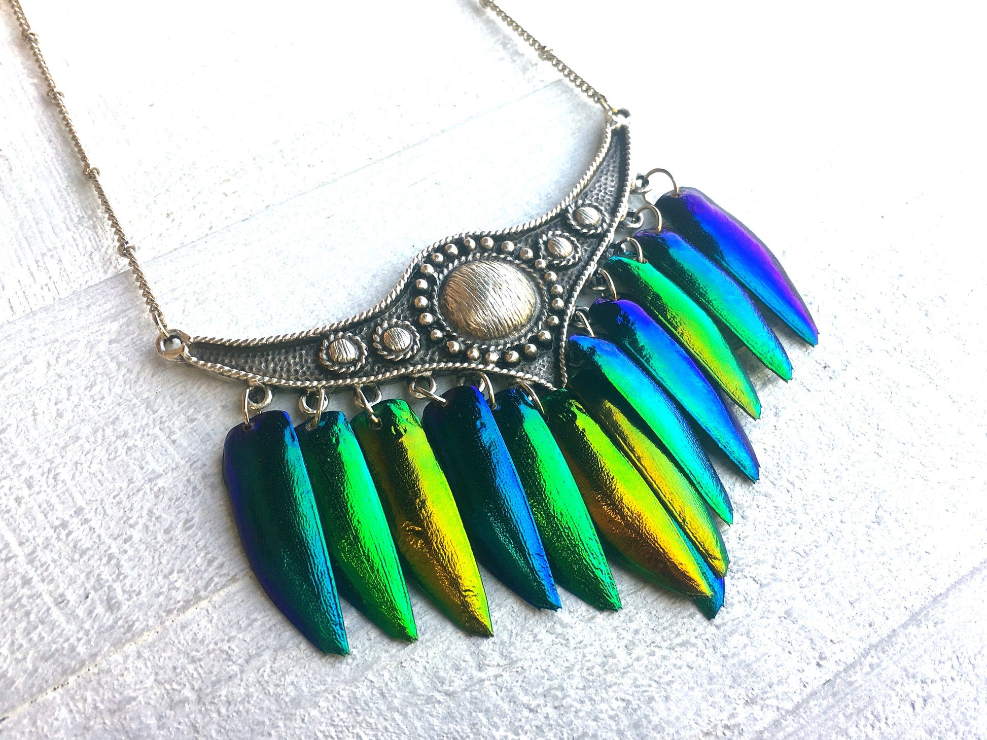 Real beetle wing earrings Most sold items Silver hoop earrings necklace set Popular right now Insect taxidermy earrings Most popular items