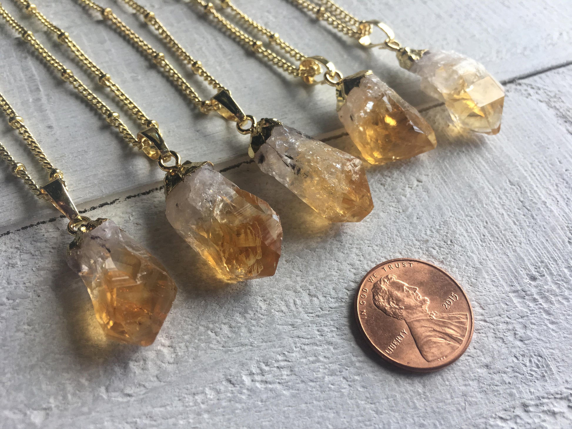 Raw citrine necklace Girlfriend necklace Raw birthstone necklace November birthstone necklace Mens crystal necklace Mens citrine necklace