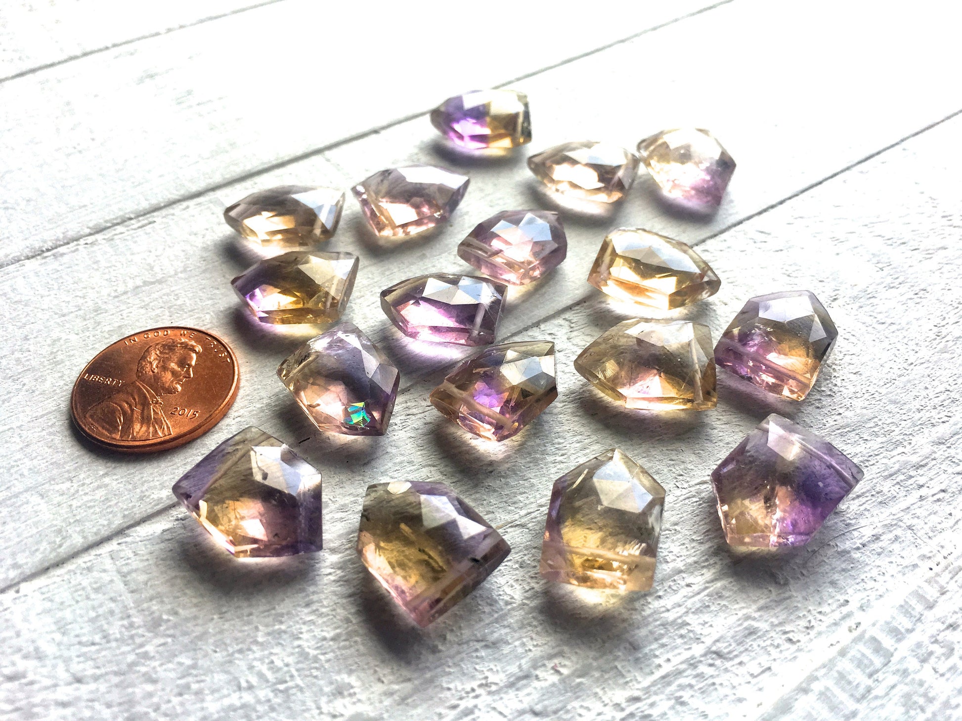 Ametrine necklace Real ametrine pendant Raw ametrine point Genuine ametrine jewelry Rose gold amethyst necklace Citrine point necklace