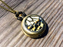 Butterfly Wing Necklace Real Insect Jewelry Working Pocket watch pendant Vampire Diaries mechanical Steampunk pocketwatch Statement Necklace