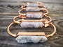 Raw druzy bracelet Popular right now Raw stone bracelet Best selling items Stacking bracelets for women Angel aura quartz Raw stone jewelry
