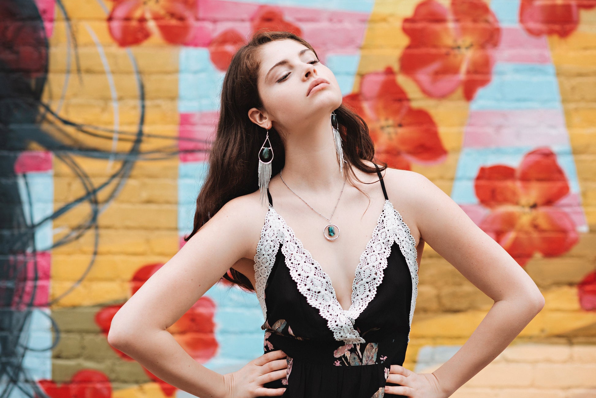 Natural ametrine crystal necklace Real ametrine necklace for women Raw ametrine jewelry Genuine ametrine pendant Ametrine ring necklace