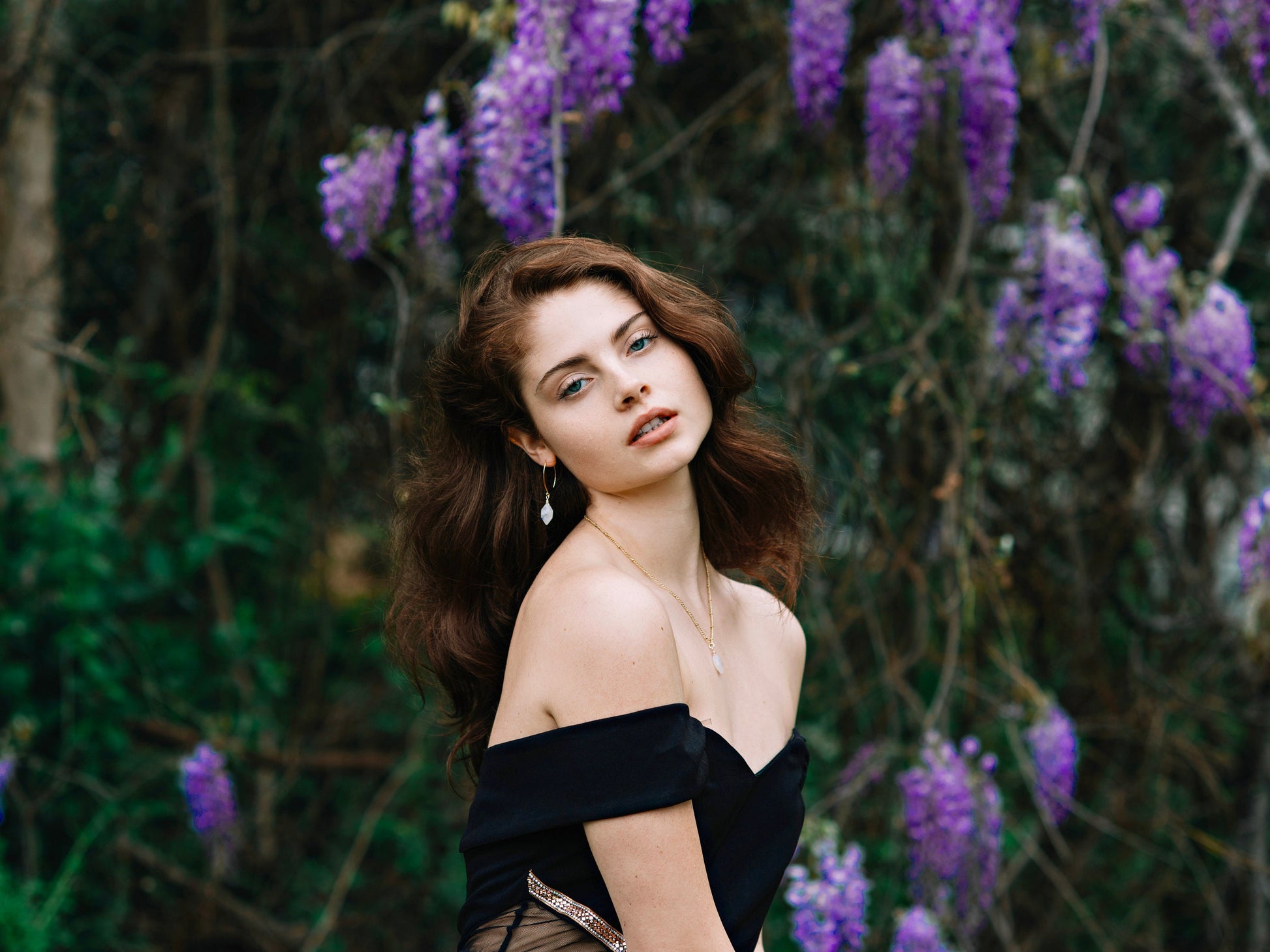 Ametrine earrings Real gemstone earrings Raw ametrine jewelry Ametrine crystal earrings Raw citrine earrings Raw gemstone threader earrings