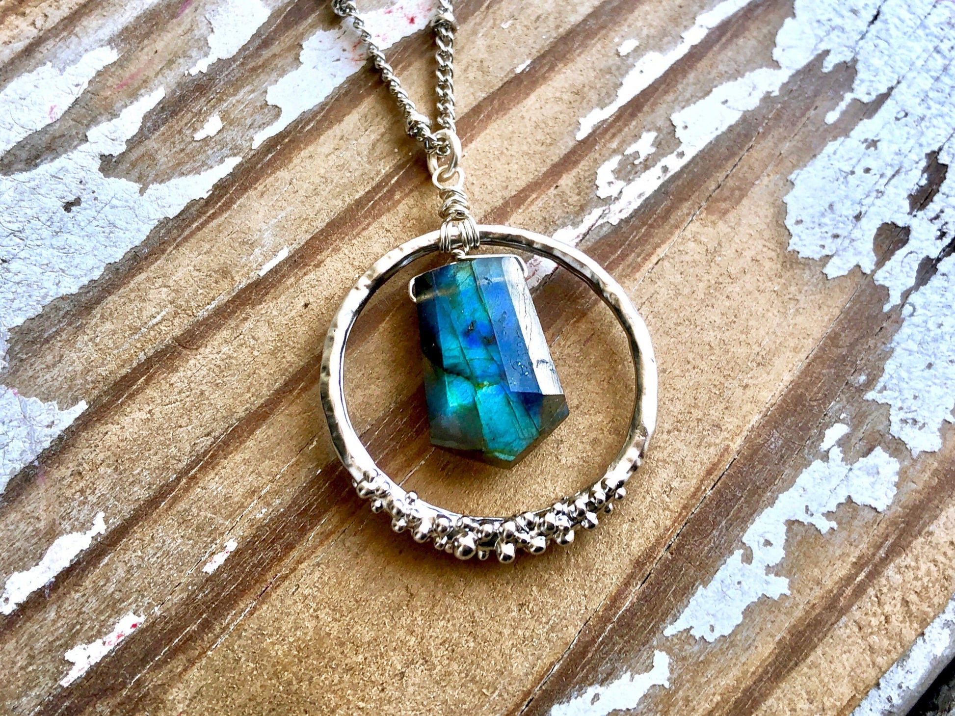 Natural fluorite crystal necklace Rainbow fluorite necklace for women Raw fluorite jewelry Purple fluorite pendant Fluorite ring necklace