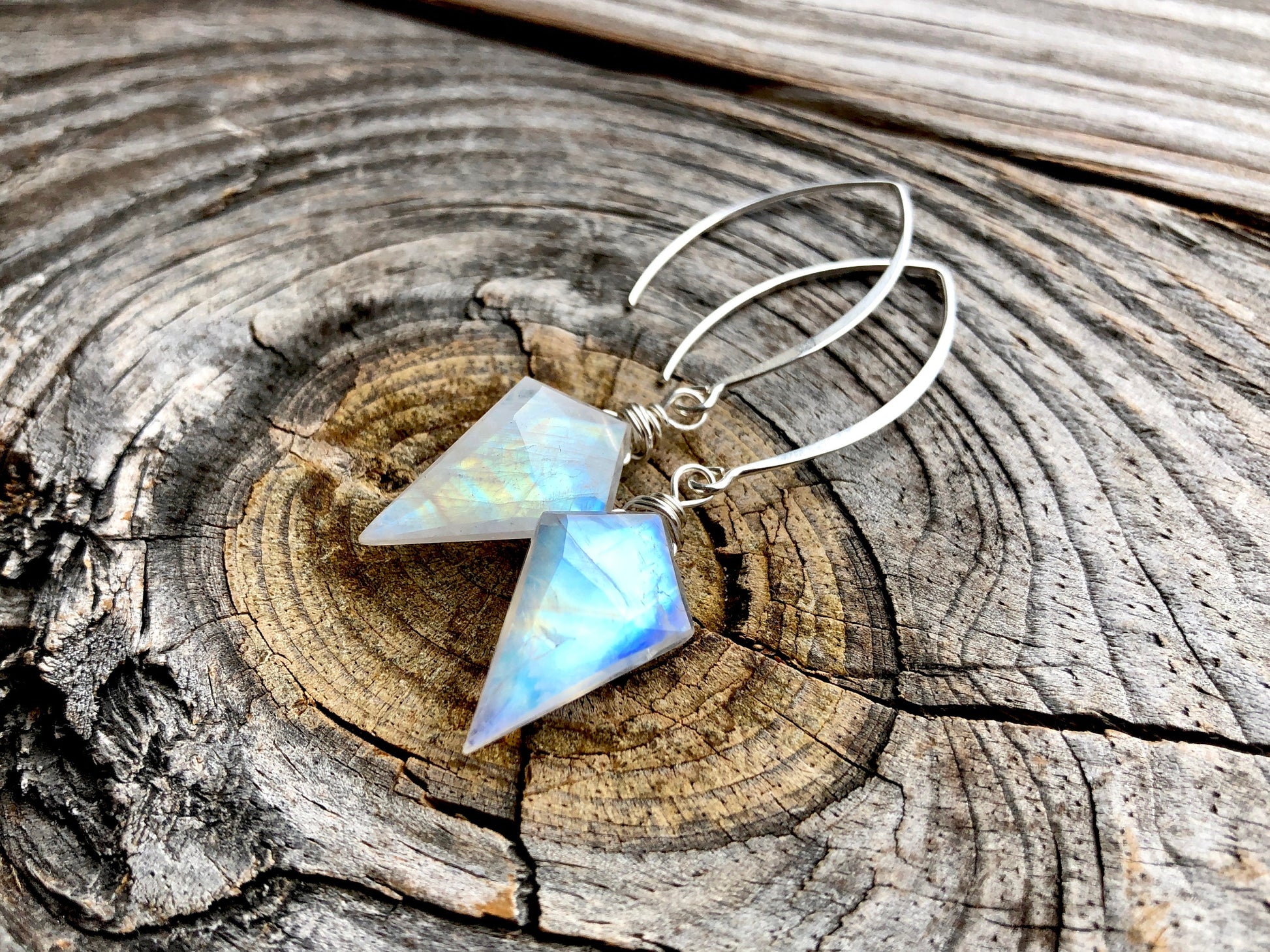 Ametrine earrings Raw stone earrings Ametrine crystal jewelry Crystal point earrings Raw crystal earrings Ametrine stone Ametrine point