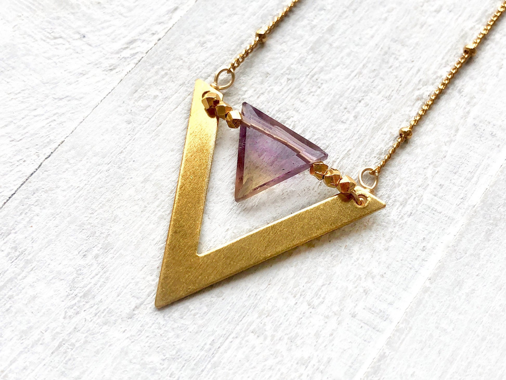 Raw moonstone necklace Geometric moonstone jewelry Rainbow moonstone crystal necklace Moon stone necklace Rose gold Moonstone pendant