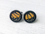 Real Monarch Butterfly cufflinks for wedding Personalized cufflinks for groomsmen Wedding cuff links for groom Father of the bride gift