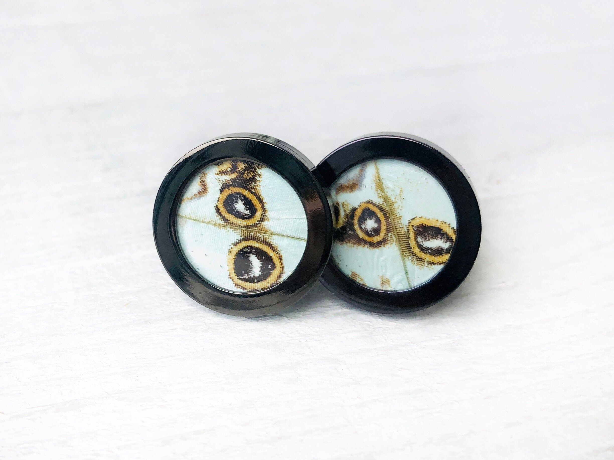 Real Butterfly cufflinks for father of the bride gift Wedding cufflinks groom cuff links from bride cuff links for dad