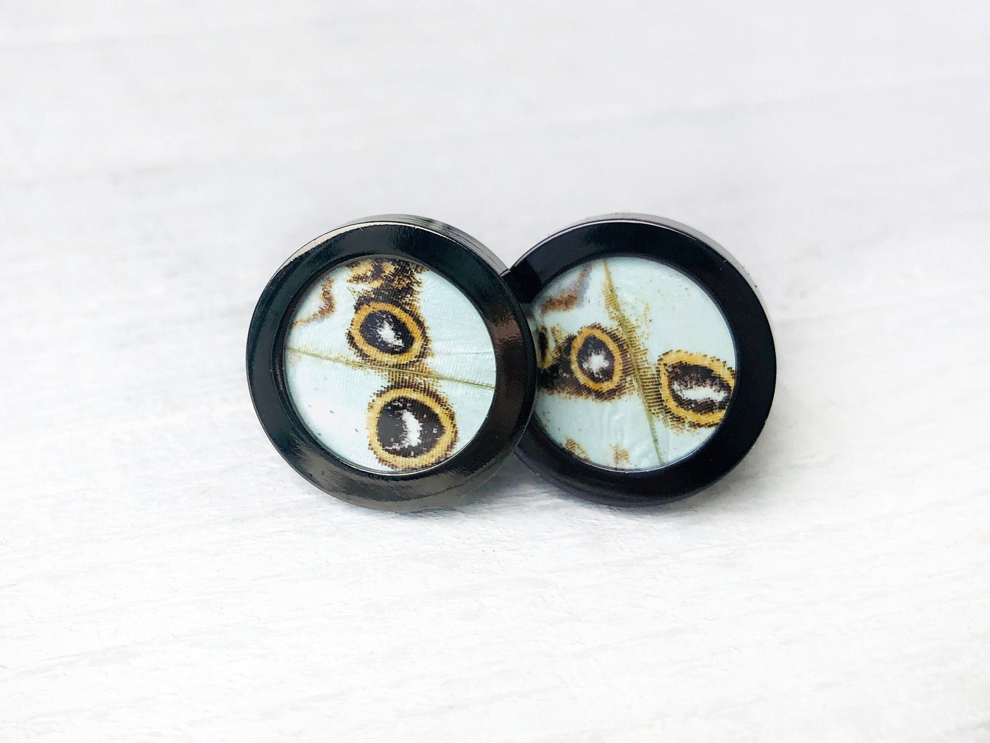 Real Butterfly cufflinks for father of the bride gift Wedding cufflinks groom cuff links from bride cuff links for dad