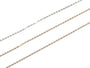 14k gold filled chain Dainty sterling silver chain necklace for women men Delicate layered necklace 14K rose gold chain Satellite chain