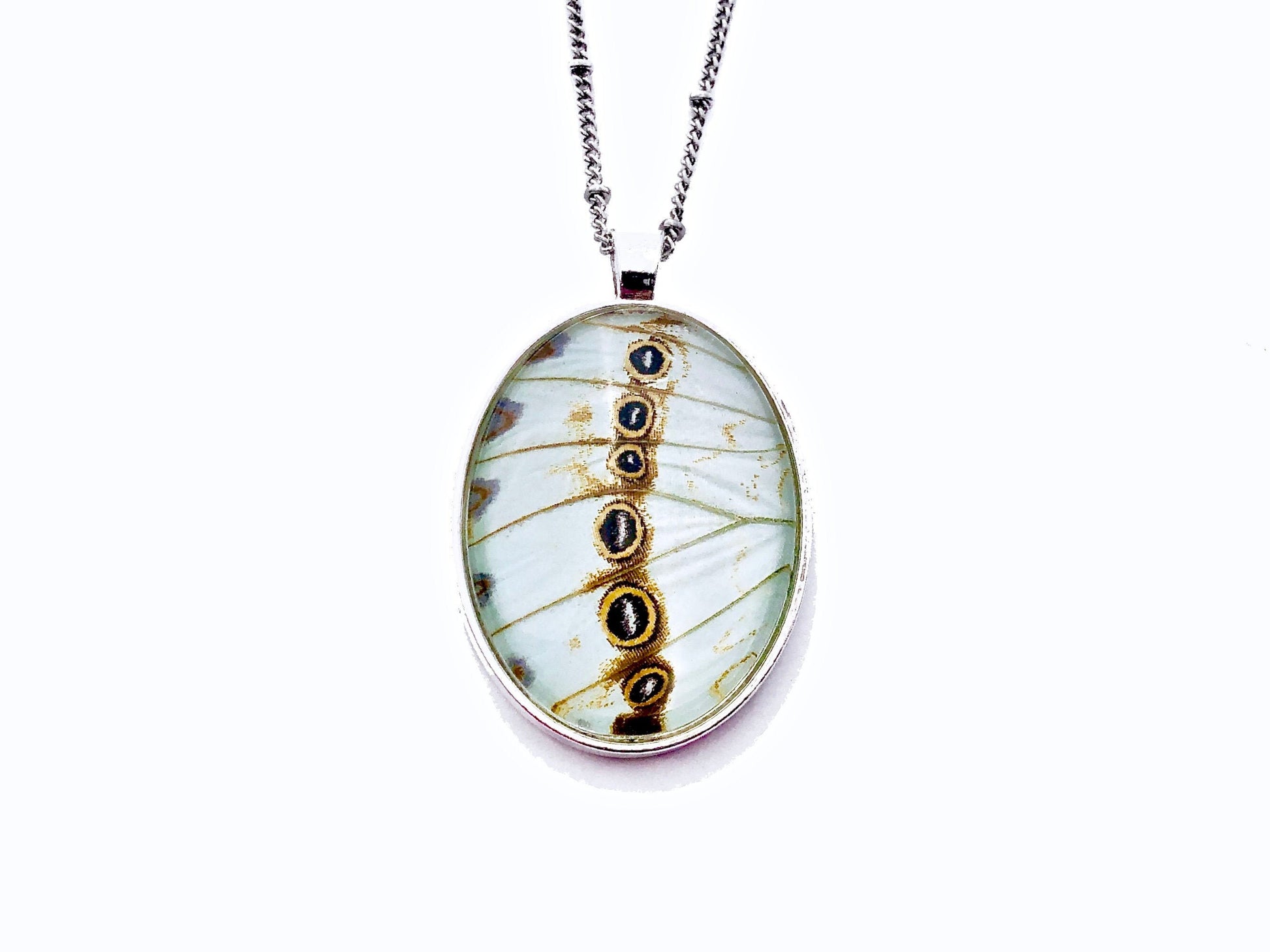 Real White Butterfly Wing Necklace Boho bride gift from groom Bohemian Bridal Jewelry butterfly wedding dress unique bridesmaids gifts