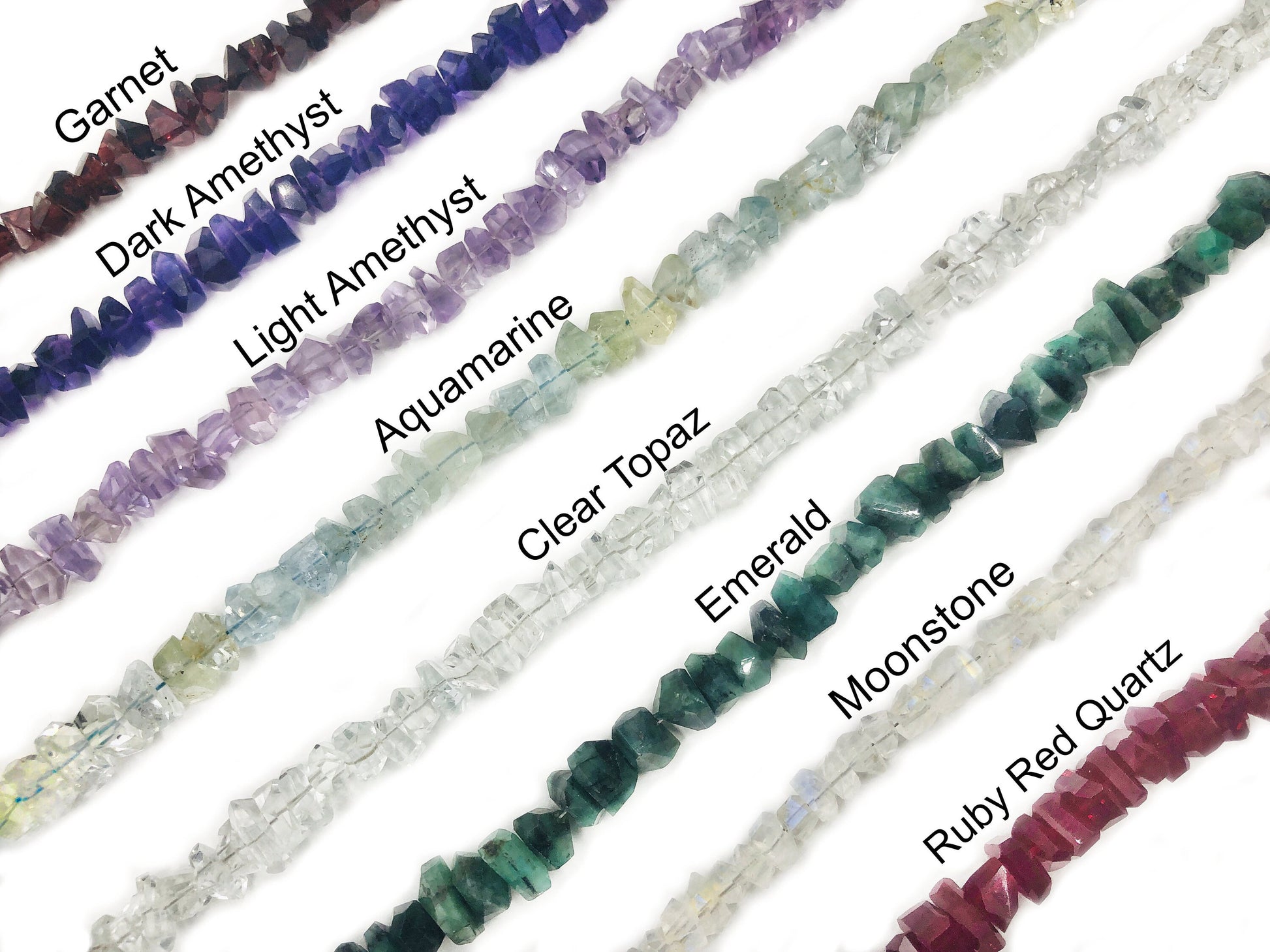 Raw gemstone necklace Birthstone jewelry gifts Raw birthstone necklace for mom Peridot necklace Gemstone bar necklace Aquamarine necklace