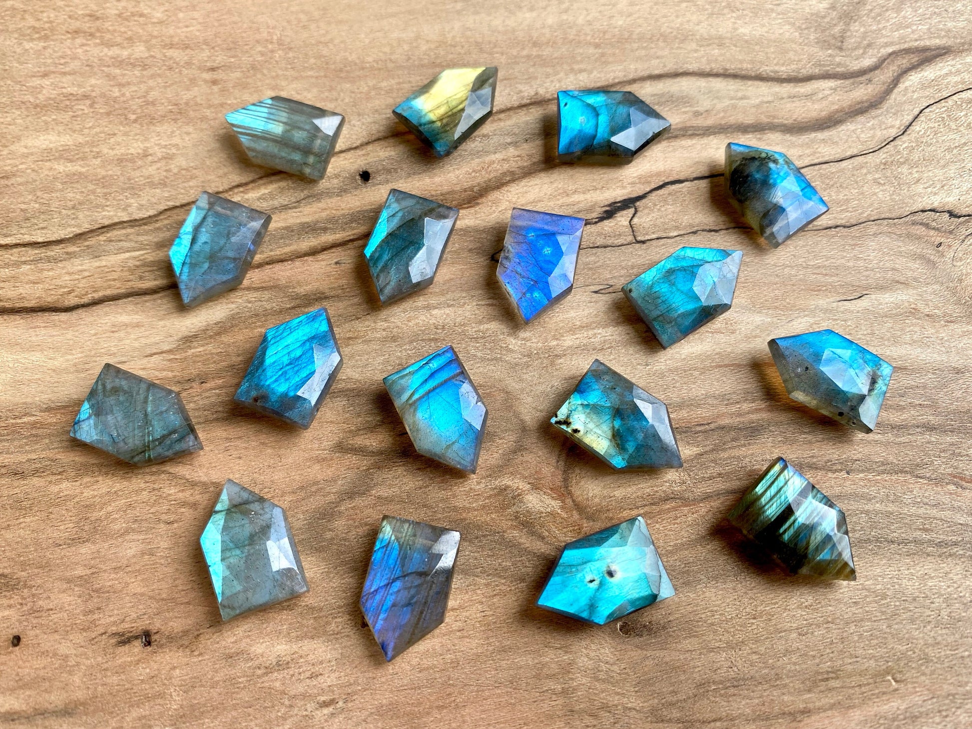 Raw labradorite necklace Natural stone pendant necklace Rock necklace for women Rainbow labradorite jewelry Raw stone jewelry