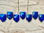 Blue Lapis Lazuli necklace for men women Natural Lapis Lazuli jewelry Lapiz Lazuli stone necklace Raw Lapis Lazuli pendant Blue gemstone