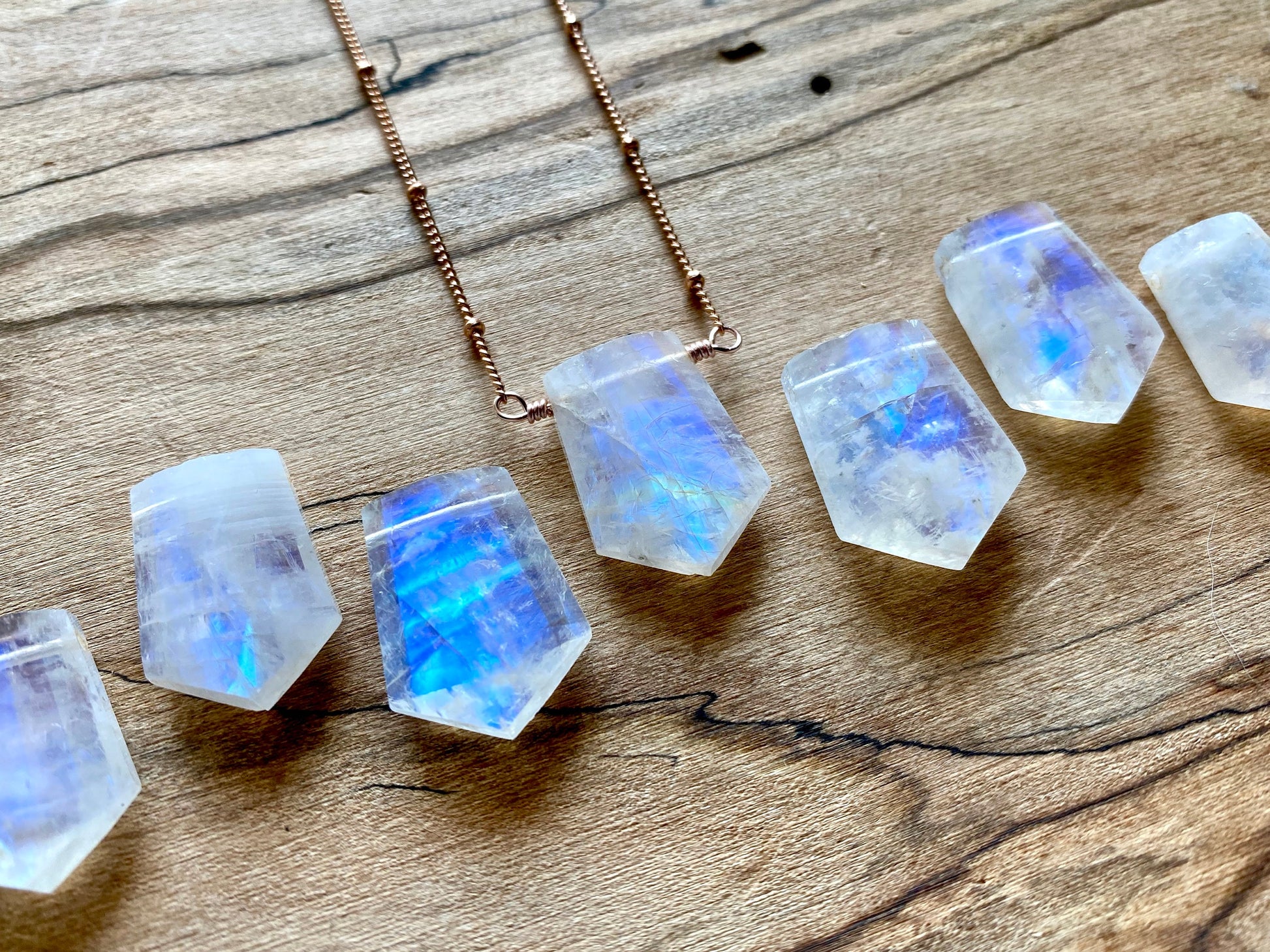 Rainbow Fluorite crystal necklace for women Raw crystal necklace Raw fluorite jewelry Purple fluorite point necklace Gemstone point necklace