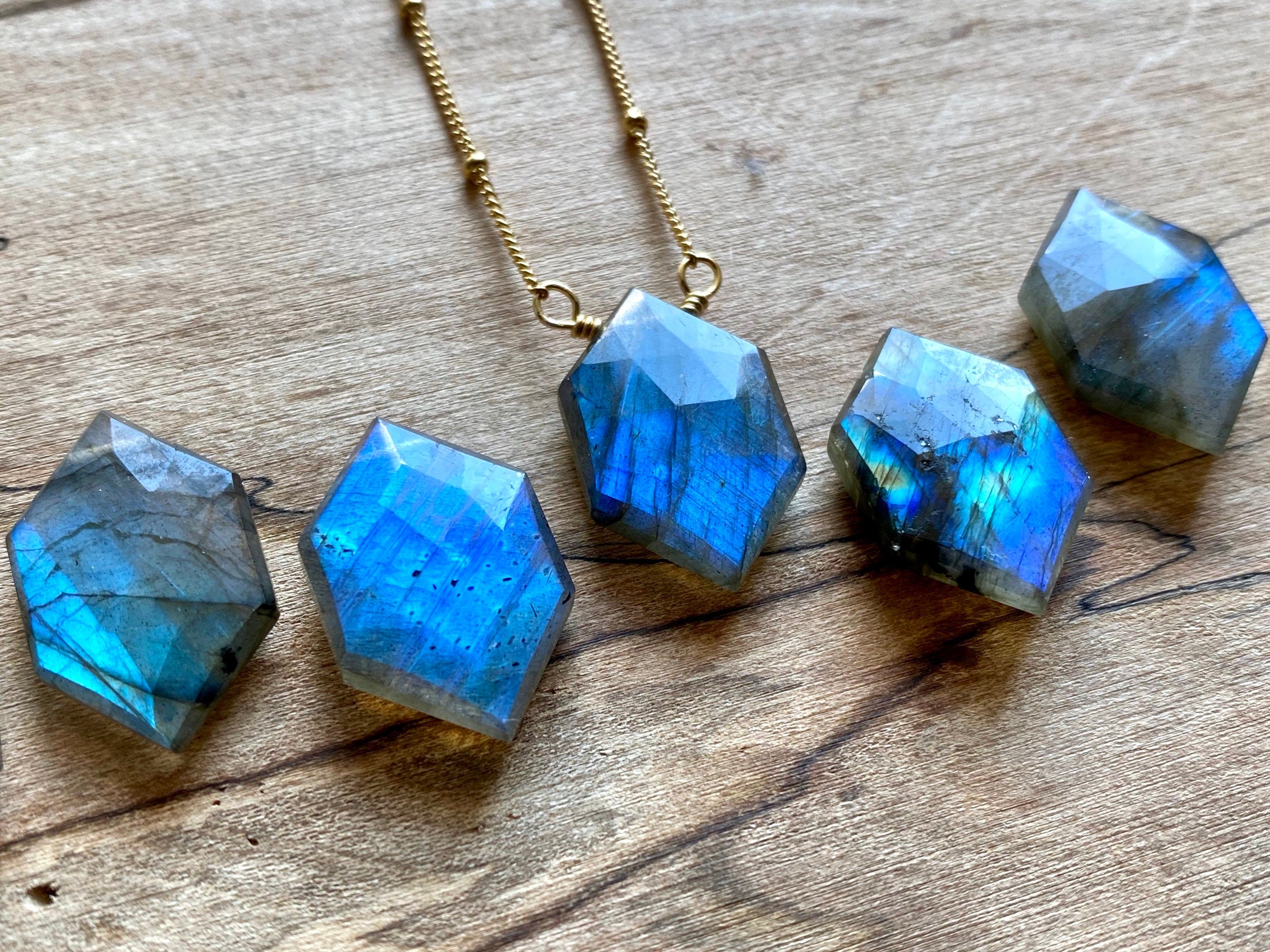 Spotted moonstone necklace gold Rainbow moonstone jewelry for women Gemini gift for her Moonstone pendulum Black moonstone pendant