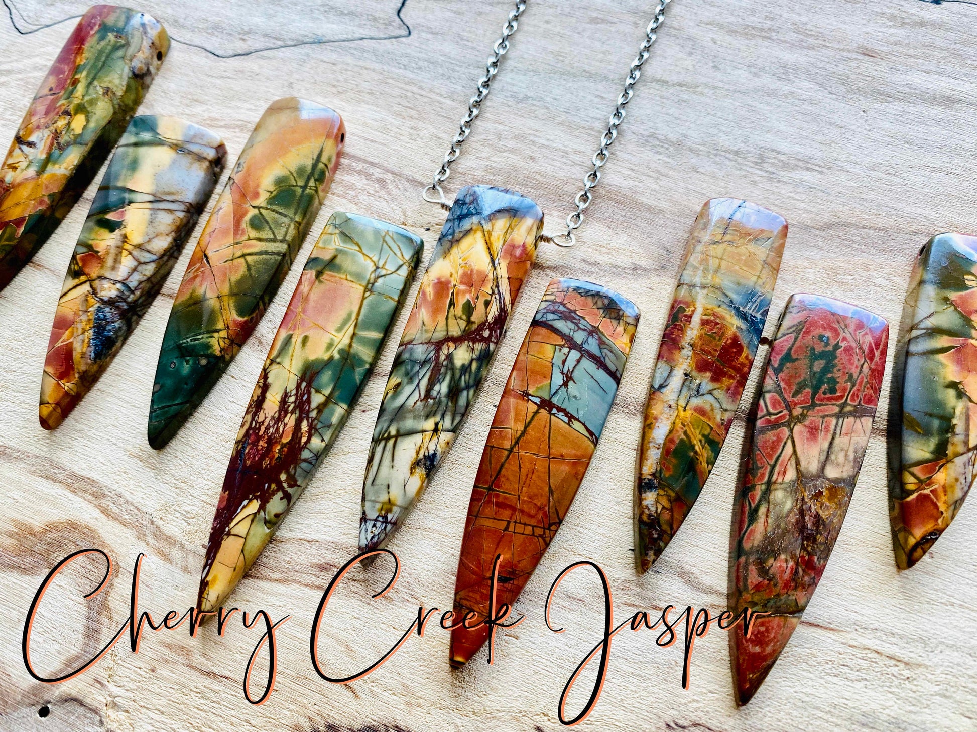 Petrified fluorite necklace Opalized fluorite point Fossil necklace Purple fluorite necklace Fossil jewelry Large fluorite point necklace