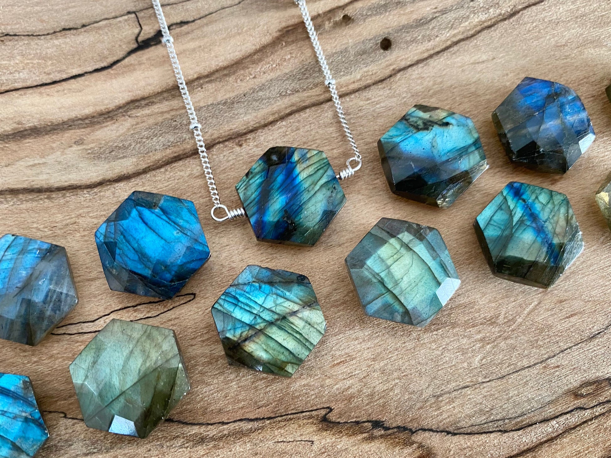 Raw Moonstone necklace Rainbow moonstone jewelry Real moonstone crystal necklace for women Moon stone necklace for women moonstone pendant