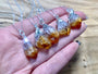 Raw Citrine necklace Rough citrine crystal jewelry Raw gemstone necklace Citrine birthstone November Small healing crystals necklace
