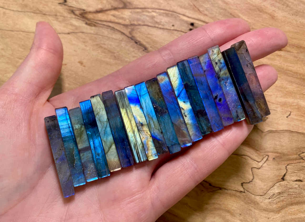 Raw labradorite necklace for men women Handcrafted His and Hers Jewelry Couples necklaces Blue labradorite stone necklace Couples jewelry