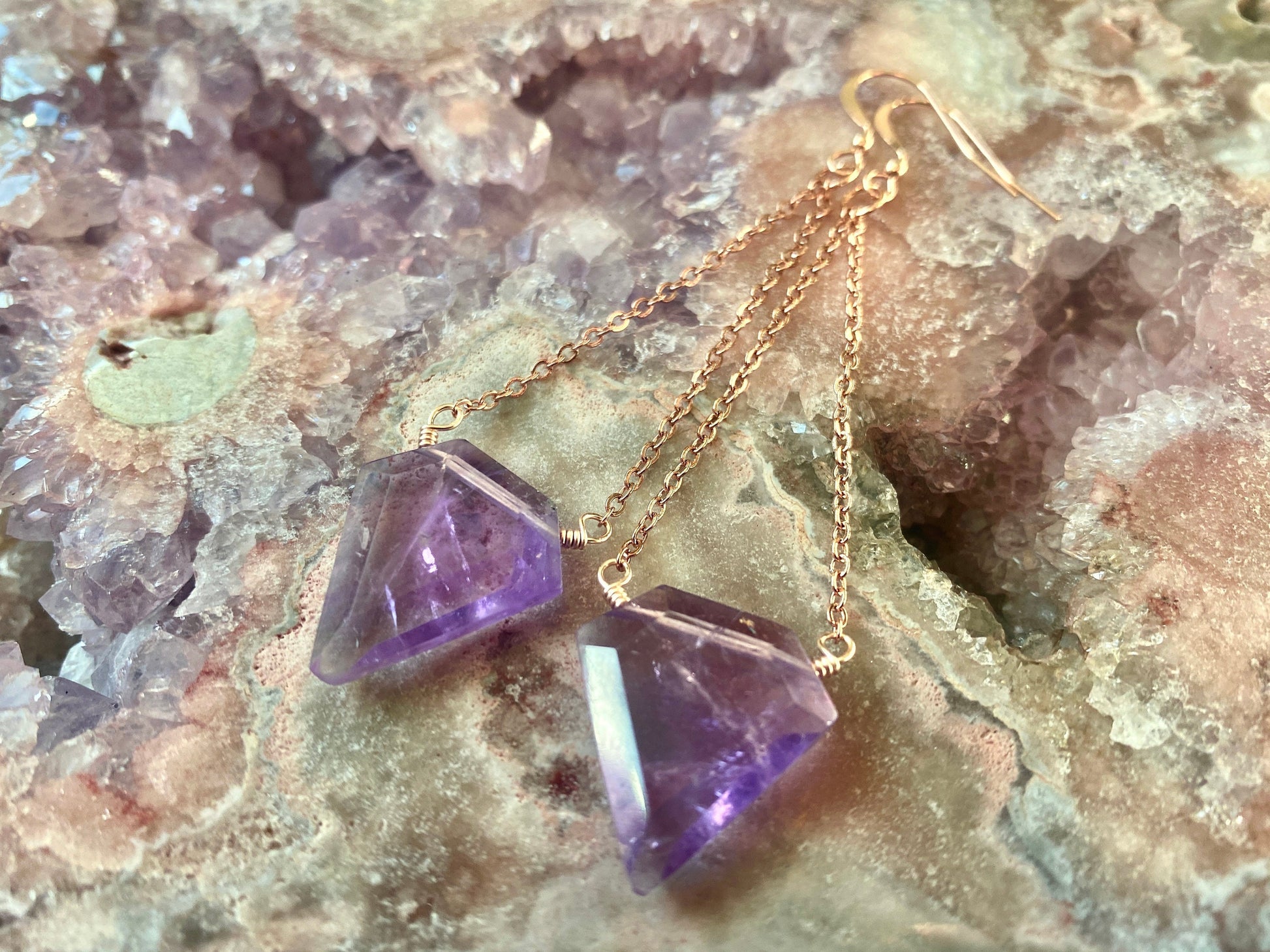 Blue labradorite earrings dangle Raw labradorite dangle earrings Gemstone earrings Rainbow Labradorite earrings Real labradorite jewelry