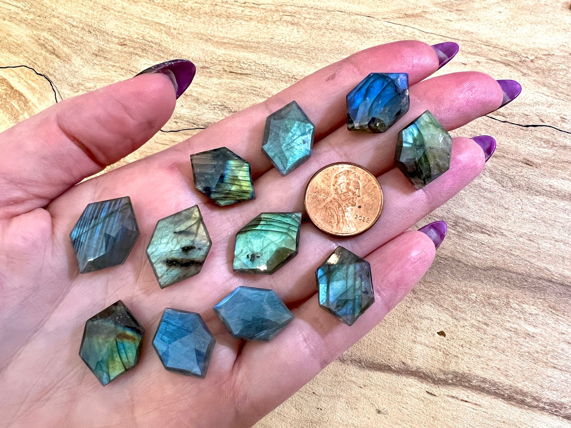 Raw labradorite necklace Sterling silver Rainbow labradorite jewelry for women Geometric gemstone necklace Rainbow moonstone jewelry