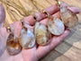 Raw citrine necklace for women Large citrine pendant necklace Real citrine jewelry Gold citrine pendulum Yellow crystal necklace