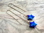 Crystal star earrings Labradorite star earrings Little crystal gemstone earrings Moonstone star earrings Lapis lazuli earrings star shaped