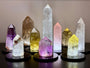 Large crystal towers Real crystal lamp Crystal light fixture Large gemstone tower Citrine lamp Quartz lamp Gemstone lamp Amethyst lamp