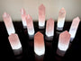 Large Rose Quartz tower Genuine rose quartz light Raw crystal lamp Large crystal towers Crystal generator Real rose quartz lamp Obelisk
