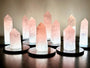 Large Rose Quartz tower Genuine rose quartz light Raw crystal lamp Large crystal towers Crystal generator Real rose quartz lamp Obelisk