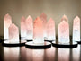 Large Rose Quartz tower Genuine rose quartz light Raw crystal lamp Large crystal towers Crystal generator Real rose quartz lamp Obelisk