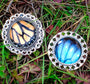 Real Butterfly brooch pin Butterfly wing jewelry Real butterfly jewelry Butterfly wing brooch Insect pin Real insect jewelry Butterfly pin