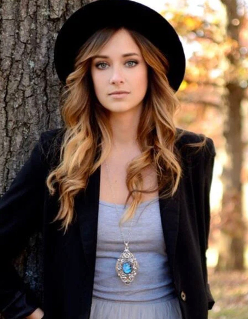 Real Butterfly Jewelry Royal blue necklace Victorian necklace Large silver pendant Victorian pendantCornflower blue Royal blue jewelry