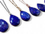 Natural Lapis Lazuli necklace for women Blue lapis necklace Raw Lapis lazuli jewelry Blue stone necklace gold Lapis Lazuli pendulum
