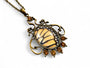 Real monarch butterfly wing necklace butterfly necklace Framed monarch butterfly necklace Monarch butterfly taxidermy jewelry