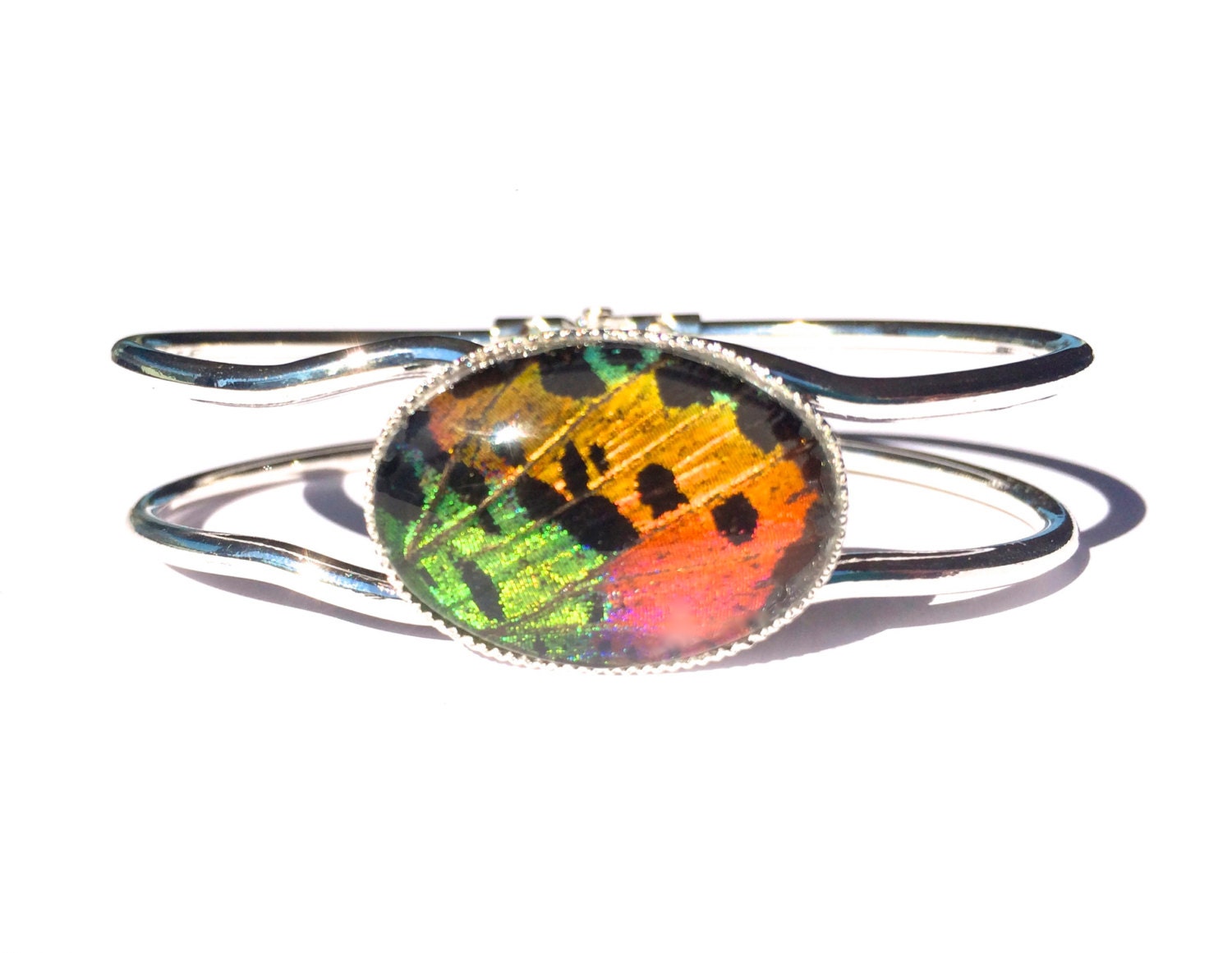 Real Butterfly Wing Bracelet Personalized friendship bracelet for 2 3 4 Terrarium bracelet Unique friendship gifts Terrarium jewelry