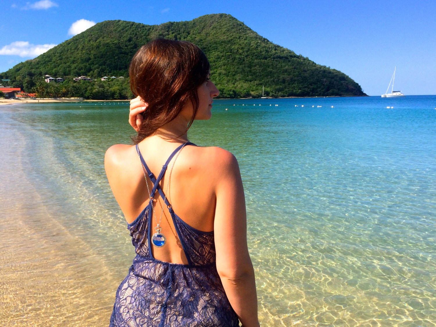 Real Blue Morpho Butterfly Jewelry Butterfly Pocket watch Necklace Large Blue Sapphire Pendant Pocketwatch necklace 1920s style jewelry