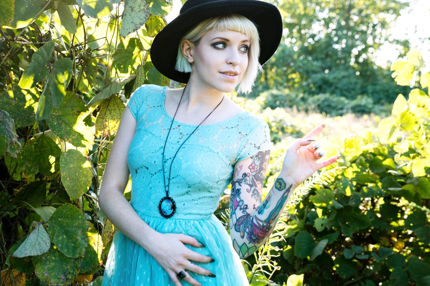 Real Blue Morpho Butterfly Jewelry Gothic necklace Pastel goth Aesthetic Vaporwave Soft grunge Long black necklace Gothic jewelry