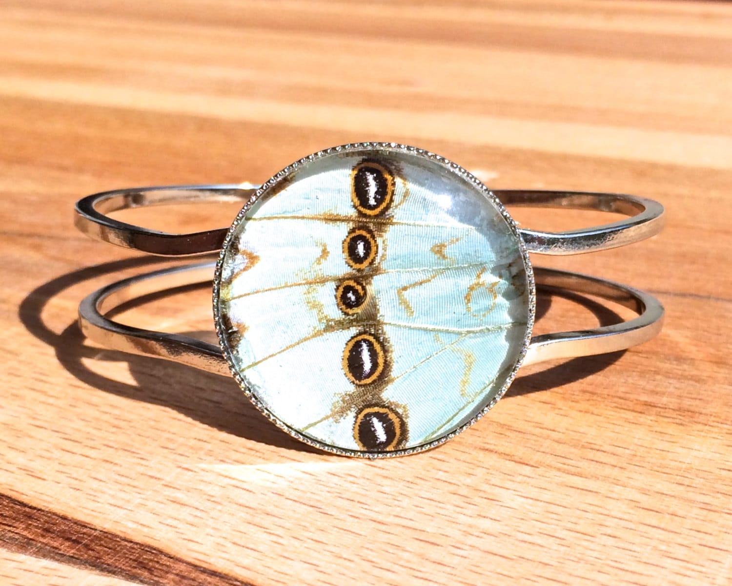 Real butterfly wing Evil eye bracelet Viking Bracelet Protection bracelet Viking jewelry Preserved insect bracelet Top sellers
