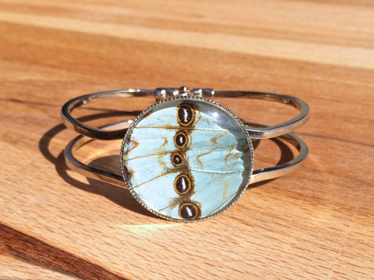 Real butterfly wing Evil eye bracelet Viking Bracelet Protection bracelet Viking jewelry Preserved insect bracelet Top sellers