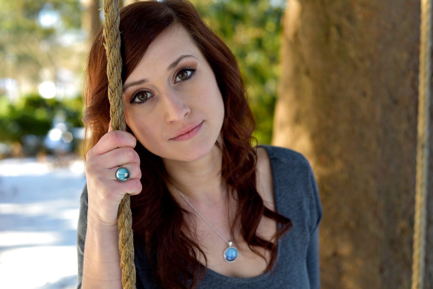 Real butterfly ring Pressed butterfly wings women ring size 10 9 8 7 6 Adjustable sterling silver rings for girls Glass resin ring ocean