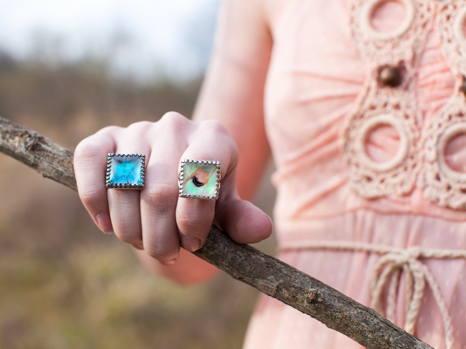 Real butterfly wing ring Pressed butterfly ring Sterling silver handmade ring Butterfly engagement ring Taxidermy butterfly promise ring