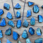 Raw labradorite necklace for men women Raw crystal chunk necklace Rough labradorite necklace Rough crystal necklace Blue labradorite slice